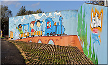 J3273 : Blythefield mural, Belfast (1) by Albert Bridge