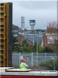 TL1020 : Luton Airport control tower by Thomas Nugent