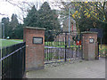 Memorial gates, Keyworth Recreation Ground