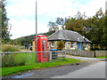 One storey house and telephone kiosk, Drumglas