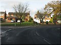 Houses at the junction of Grange Road and Earlswood Road, Dorridge