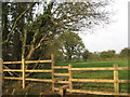 New fence and stile at Brook Farm