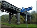 Former railway bridge over the River Don