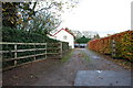 Driveway to Property on the edge of Salt