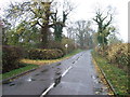 Minor road towards Bevercotes