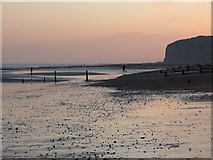 TQ8913 : Cliff End Beach by Oast House Archive