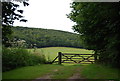 Gate near Foxcombe House