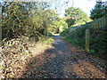 Milepost on the Cuckoo Trail