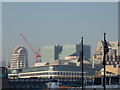 Buildings around the Monument, viewed from Shad Thames