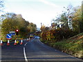 Road works, Caputh