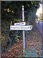 Chapel Lane sign