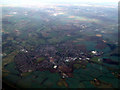 Saffron Walden from the air