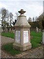 Memorial in Gask Churchyard