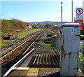 Eastern end of Maesteg railway station