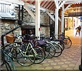 Bicycle stand in the Covered Market