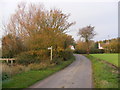 Cole Street & the footpath to Worlingworth Road