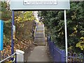 Steps to Dorking Deepdene Station