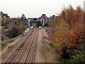 Railway line at Elsecar Station