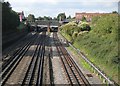 Piccadilly Line railway at South Ealing