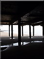 Walton on the Naze: Central Beach from under the pier