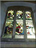 TQ4114 : St Mary the Virgin, Barcombe: stained glass windows (4) by Basher Eyre