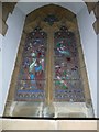 TQ3215 : St. Margaret, Ditchling: stained glass window (7) by Basher Eyre