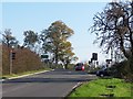 Junction of the A272 and A24 at Buck Barn