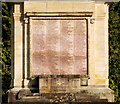 War Memorial in Hermitage Park (detail)