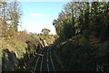 Railway cutting near Stourbridge Junction