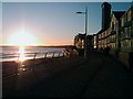 Sunset at Swansea Marina