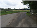 Looking to Auchenblae church