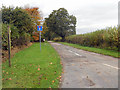 Driveway and path to Ellerton Grange