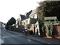 Cyclist passing All Saints