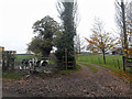 Footpath at Upper Wood Corner Farm