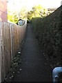 SO1192 : Footpath between Sycamore Drive and Old Barn Lane by Penny Mayes