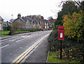 Post box and housing, Millburn Road