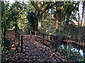 Footbridge on the London Loop