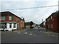 Looking from Spring Lane into Hamilton Road