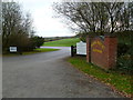 Romford, golf club entrance