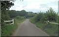 Brede Lane east of Lower Jacobs Farm