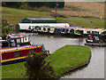 Boatyard beside Coventry Canal