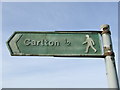 TL6454 : Footpath Sign by Keith Evans