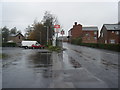 Station Road at Croston station