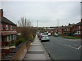 Looking east along Tong Road