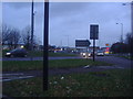 Roundabout on the A1, Borehamwood