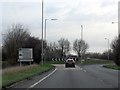 Signage at the A41/A518 roundabout