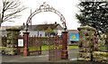 Gates, Victoria cemetery, Carrickfergus (1)