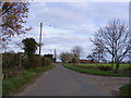 Cake Street & the footpath to the B1117 Station Road & Laxfield