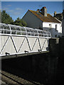 SX9372 : Willow Street footbridge over railway by Robin Stott