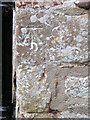 ST0737 : Bench Mark, All Saints' Church by Maigheach-gheal